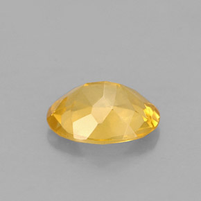 Berillo Giallo oro naturale da 0.98 ct, Taglio ovale, VVS