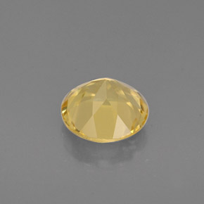 Berillo Giallo oro naturale da 0.75 ct, Taglio rotondo, VVS