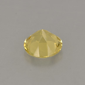 Berillo giallo oro naturale da 0,39 ct, taglio rotondo, VS