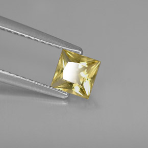 Berillo Giallo oro naturale da 0.41 ct, Quadrato, VS
