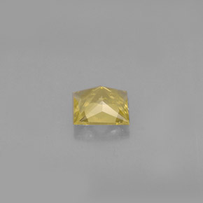Berillo Giallo oro naturale da 0.41 ct, Quadrato, VS