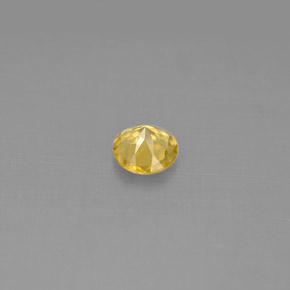 Berillo Giallo oro naturale da 0.36 ct, Taglio rotondo, VS