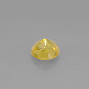 Berillo Giallo oro naturale da 0.80 ct, Taglio rotondo, VS
