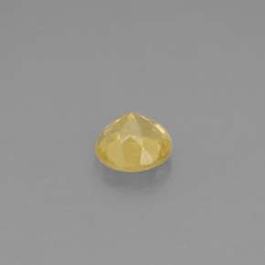 Berillo Giallo oro naturale da 0.60 ct, Taglio rotondo, VS