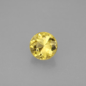 Berillo Giallo oro naturale da 1.05 ct, Taglio rotondo, VS