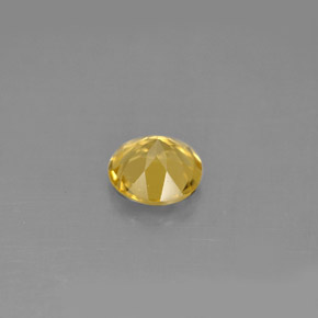 Berillo Giallo oro naturale da 0,71 ct, Taglio rotondo, VS