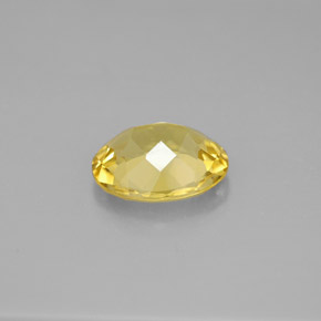 Berillo Giallo oro naturale da 1.50 ct, Taglio ovale, VVS