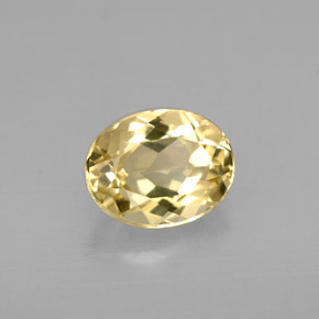 Berillo Giallo oro naturale da 1.94 ct, Taglio ovale, VVS