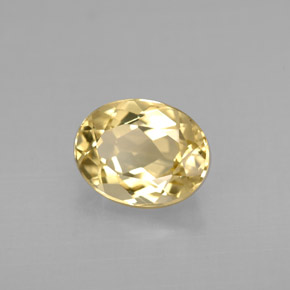 Berillo Giallo oro naturale da 1.94 ct, Taglio ovale, VVS