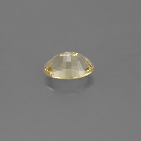 Berillo Giallo oro naturale da 0.56 ct, Taglio ovale, VVS-VS