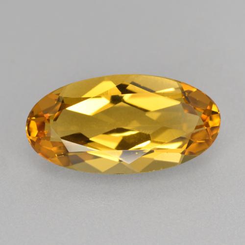 Berillo Oro naturale da 3.10 ct, Taglio ovale, VVS