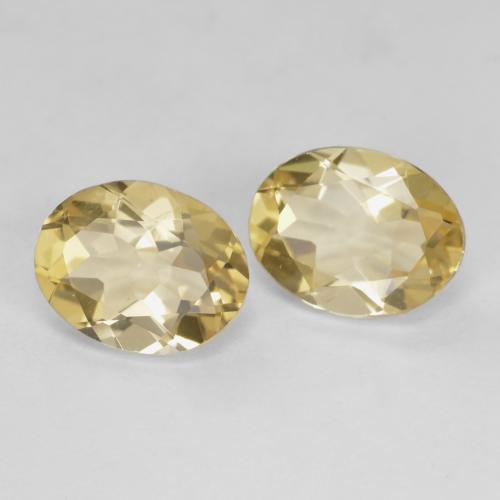 Gemme di Berillo Giallo caldo naturale da 3.62 ct, Taglio ovale, VVS-VS