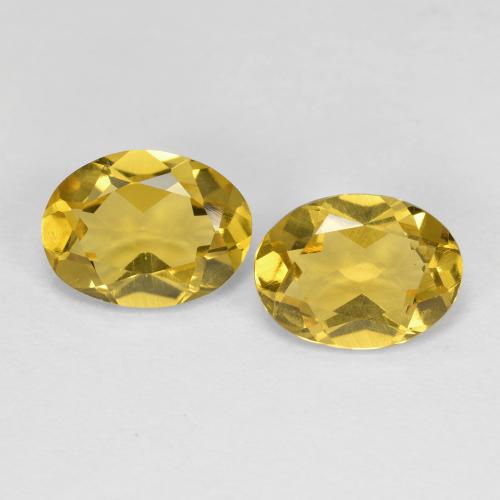 Gemme di Berillo Giallo miele naturale da 2.18 ct, Taglio ovale, VVS-VS