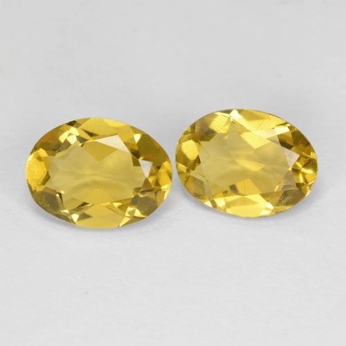 Gemme di Berillo Giallo miele naturale da 2.18 ct, Taglio ovale, VVS-VS