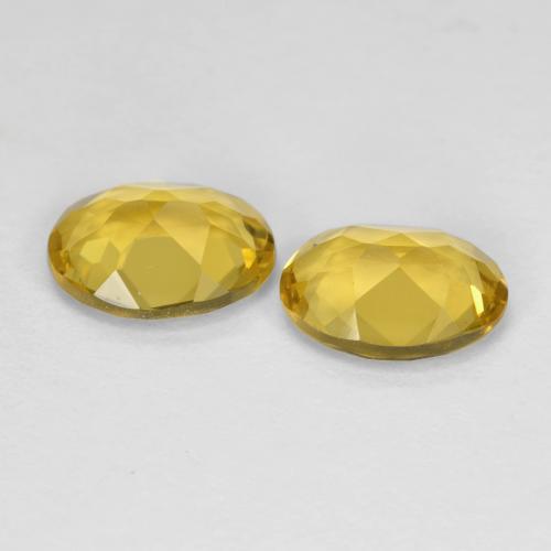 Gemme di Berillo Giallo miele naturale da 2.18 ct, Taglio ovale, VVS-VS