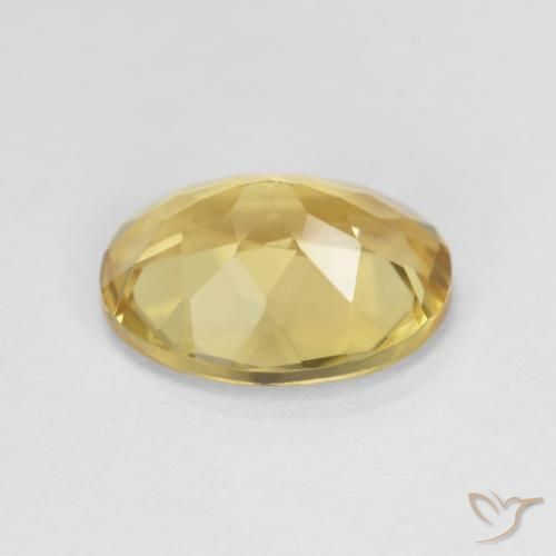 Berillo Giallo intenso naturale da 2.33 ct, Ovale, VVS