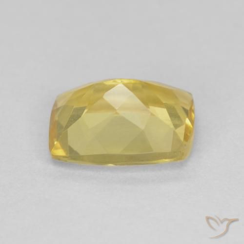 Berillo Giallo miele chiaro naturale da 1.42 ct, Cuscino, VS