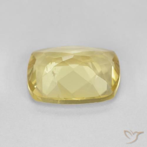 Berillo Giallo chiaro naturale da 1.84 ct, Cuscino, VS