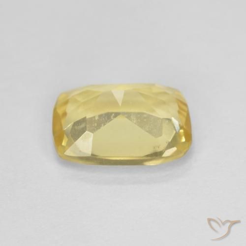 Berillo Giallo dorato chiaro naturale da 1.23 ct, Cuscino, VS