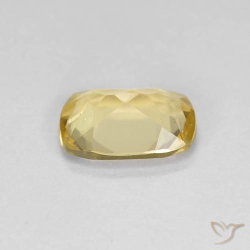 Berillo Giallo chiaro naturale da 1.06 ct, Cuscino, VVS-VS