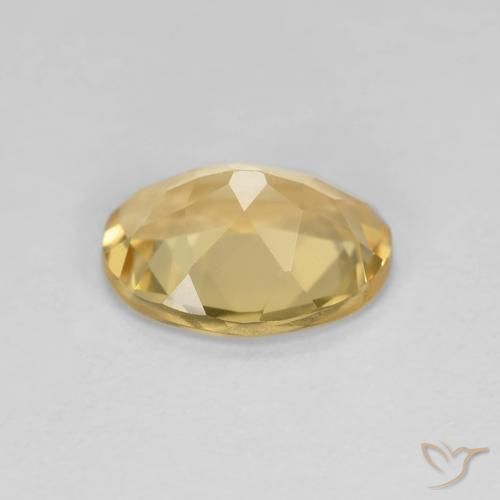 Berillo Dorato naturale da 1.58 ct, Ovale, VS