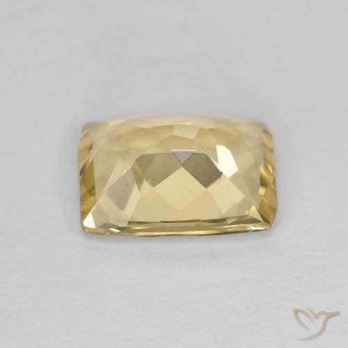 Berillo Dorato naturale da 1.84 ct, Cuscino, VVS