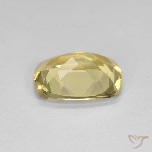 Berillo Giallo Digione molto chiaro naturale da 1.59 ct, Cuscino, VVS