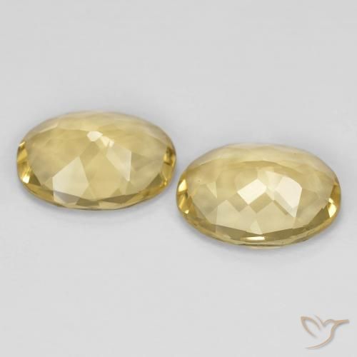 Gemme di Berillo Giallo medio naturale da 3.63 ct, Ovale, VVS