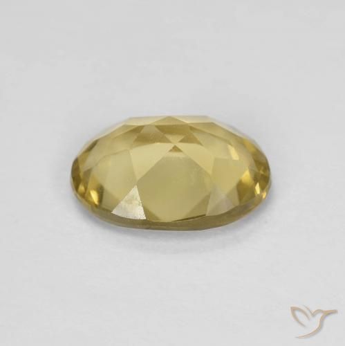 Berillo Giallo dorato naturale da 1.49 ct, Ovale, VS