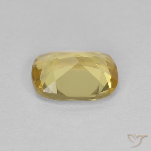 Berillo Giallo dorato chiaro naturale da 1.06 ct, Cuscino, VVS