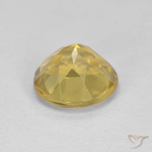 Berillo Giallo ricco naturale da 1.93 ct, Rotondo, VS