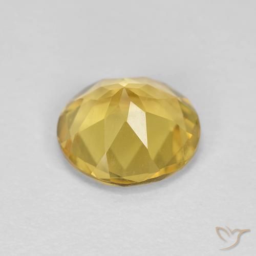 Berillo Giallo miele naturale da 1.59 ct, Rotondo, VS