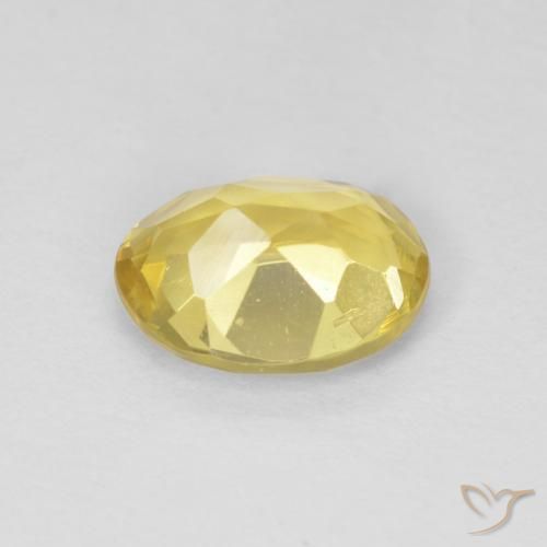Berillo Giallo medio naturale da 1.17 ct, Ovale, VS
