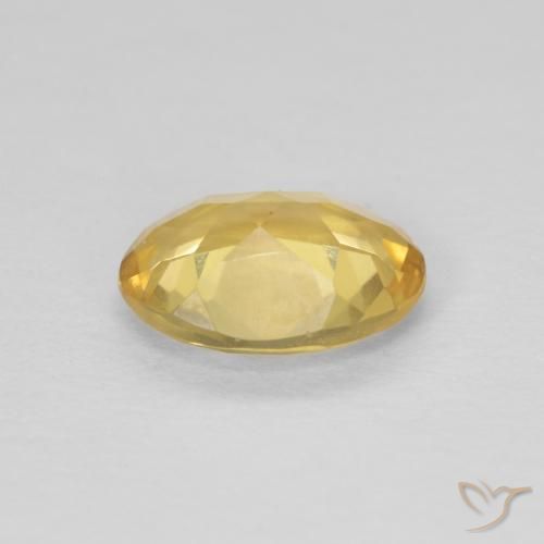 Berillo Dorato naturale da 1.00 ct, Ovale, VS