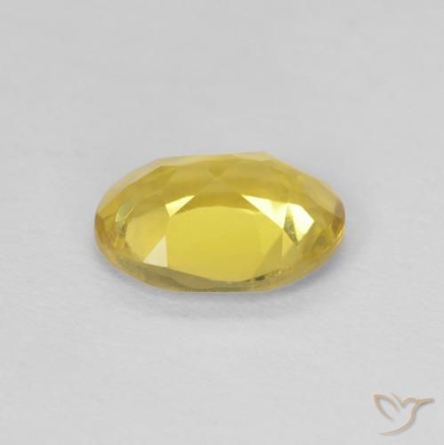 Berillo Giallo medio naturale da 1.01 ct, Ovale, VS