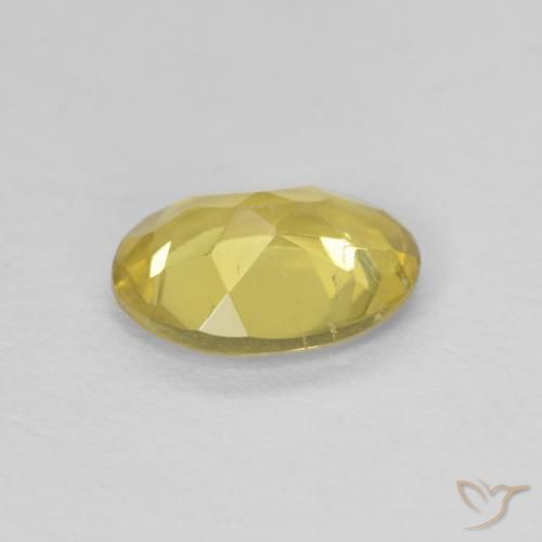 Berillo Giallo Toscana naturale da 1.01 ct, Ovale, VS