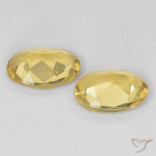 Gemme di Berillo Giallo Toscana naturale da 1.68 ct, Ovale, VVS-VS