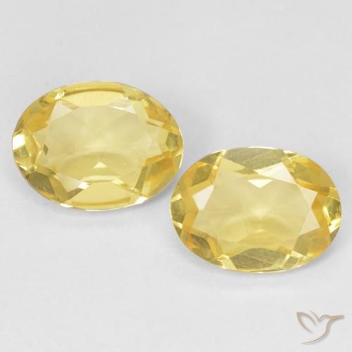 Gemme di Berillo Oro chiaro naturale da 2.04 ct, Ovale, VS