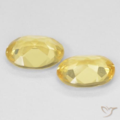 Gemme di Berillo Oro chiaro naturale da 2.04 ct, Ovale, VS