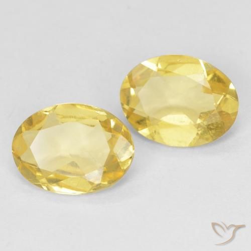 Gemme di Berillo Oro chiaro naturale da 1.77 ct, Ovale, VS