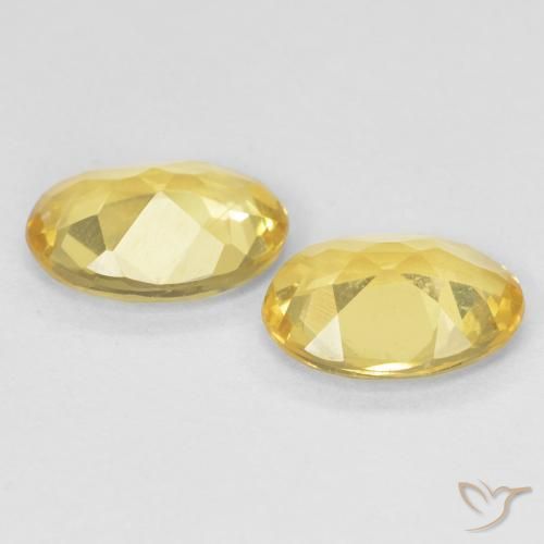 Gemme di Berillo Oro chiaro naturale da 1.77 ct, Ovale, VS