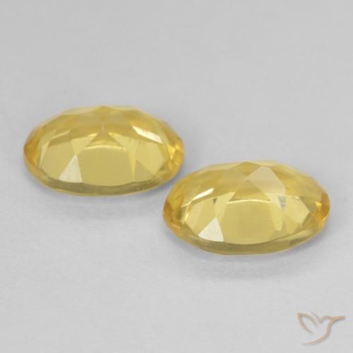 Gemme di Berillo Oro chiaro naturale da 2.35 ct, Ovale, VVS-VS