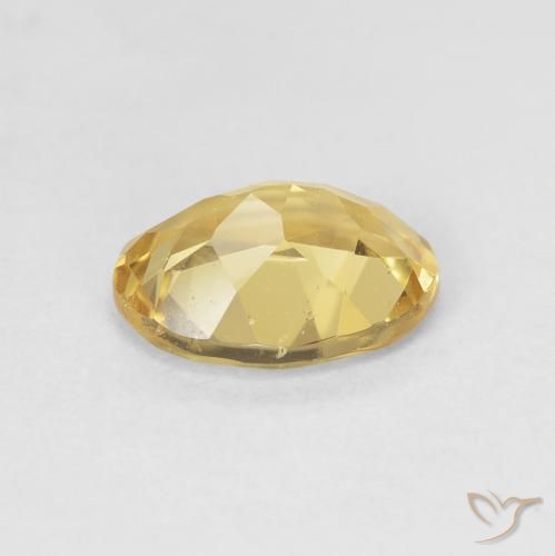 Berillo Bombo Giallo naturale da 1.59 ct, Ovale, VS