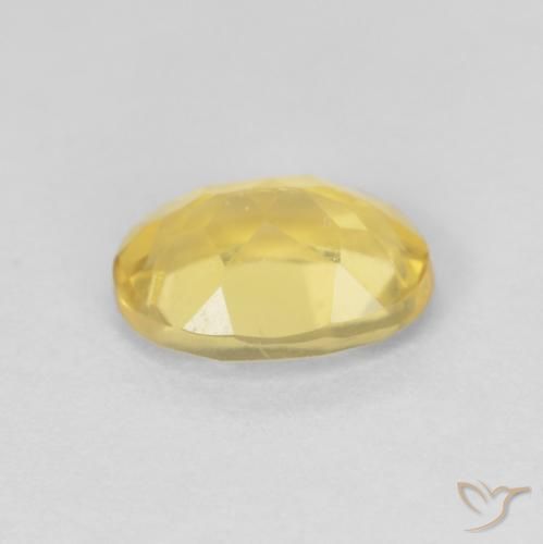 Berillo Oro chiaro naturale da 1.14 ct, Ovale, VVS-VS