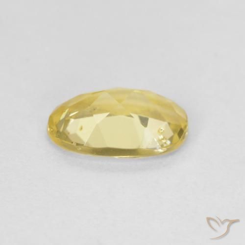 Berillo Oro chiaro naturale da 0.54 ct, Ovale, VS