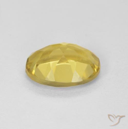 Berillo Oro chiaro naturale da 1.68 ct, Ovale, VVS