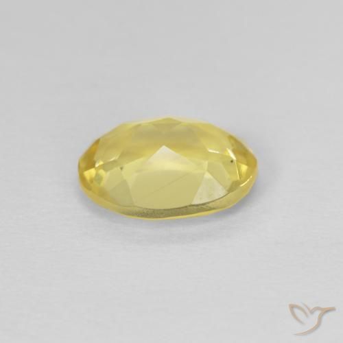 Berillo Giallo miele chiaro naturale da 1.15 ct, Ovale, VS
