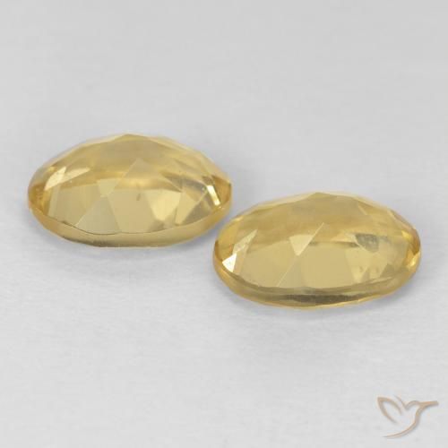 Gemme di Berillo Giallo di Digione naturale da 2.45 ct, Ovale, VVS-VS