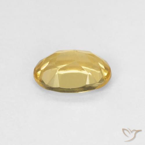 Berillo Dorato naturale da 0.70 ct, Ovale, VS