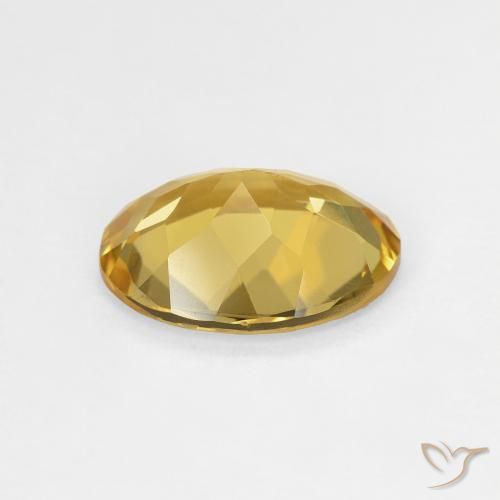 Berillo Giallo Marrone naturale da 2.11 ct, Ovale, VS